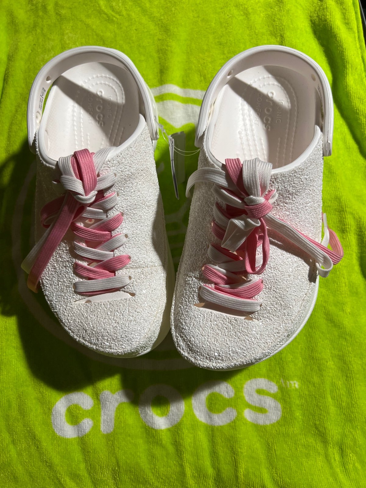 Atmos x Crocs Womens size 8 brand new with tags