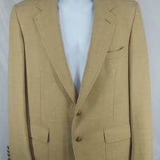 Vintage 42R Juster's tan Two Button Sportscoat blazer