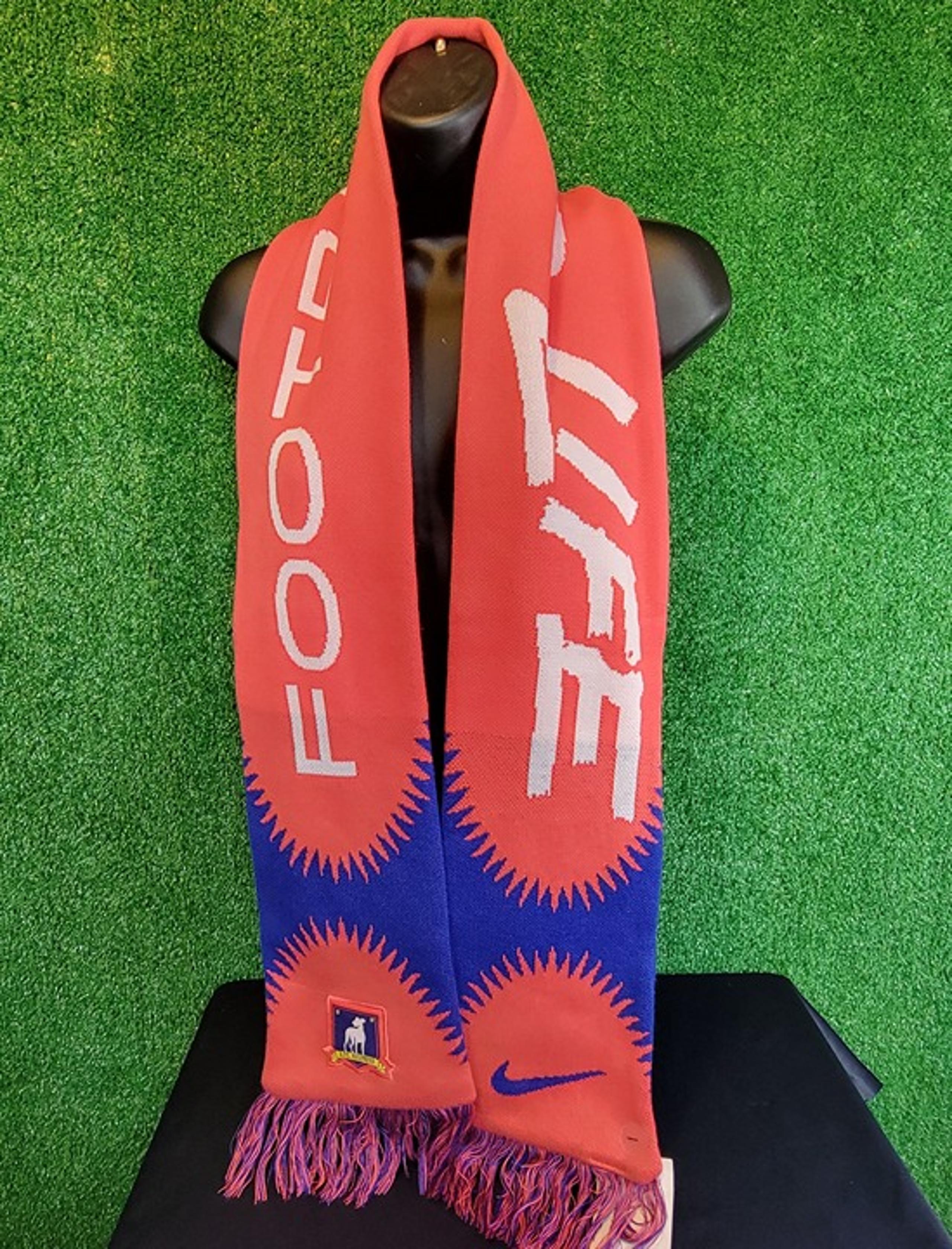 Nike BCS Local Verbiage Scarf AFC Richmond 41S College/Navy OSFA NWT