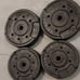 Weider 1 Standard Vinyl Barbell Weight Plate Set, 50 lbs (10 lb x 2)(15 lb x 2)