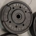 Weider 1 Standard Vinyl Barbell Weight Plate Set, 50 lbs (10 lb x 2)(15 lb x 2)