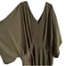 Asos Curve Vneck Kimono Sleeve Olive Green Jumpsuit Size 24 NWT