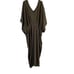 Asos Curve Vneck Kimono Sleeve Olive Green Jumpsuit Size 24 NWT