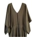 Asos Curve Vneck Kimono Sleeve Olive Green Jumpsuit Size 24 NWT