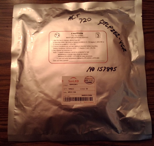 Lot of 1500 ?: SunLED XZMG52W-3 :: FREE Shipping