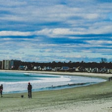 'Windy Day On The Beach' 8x11 print.