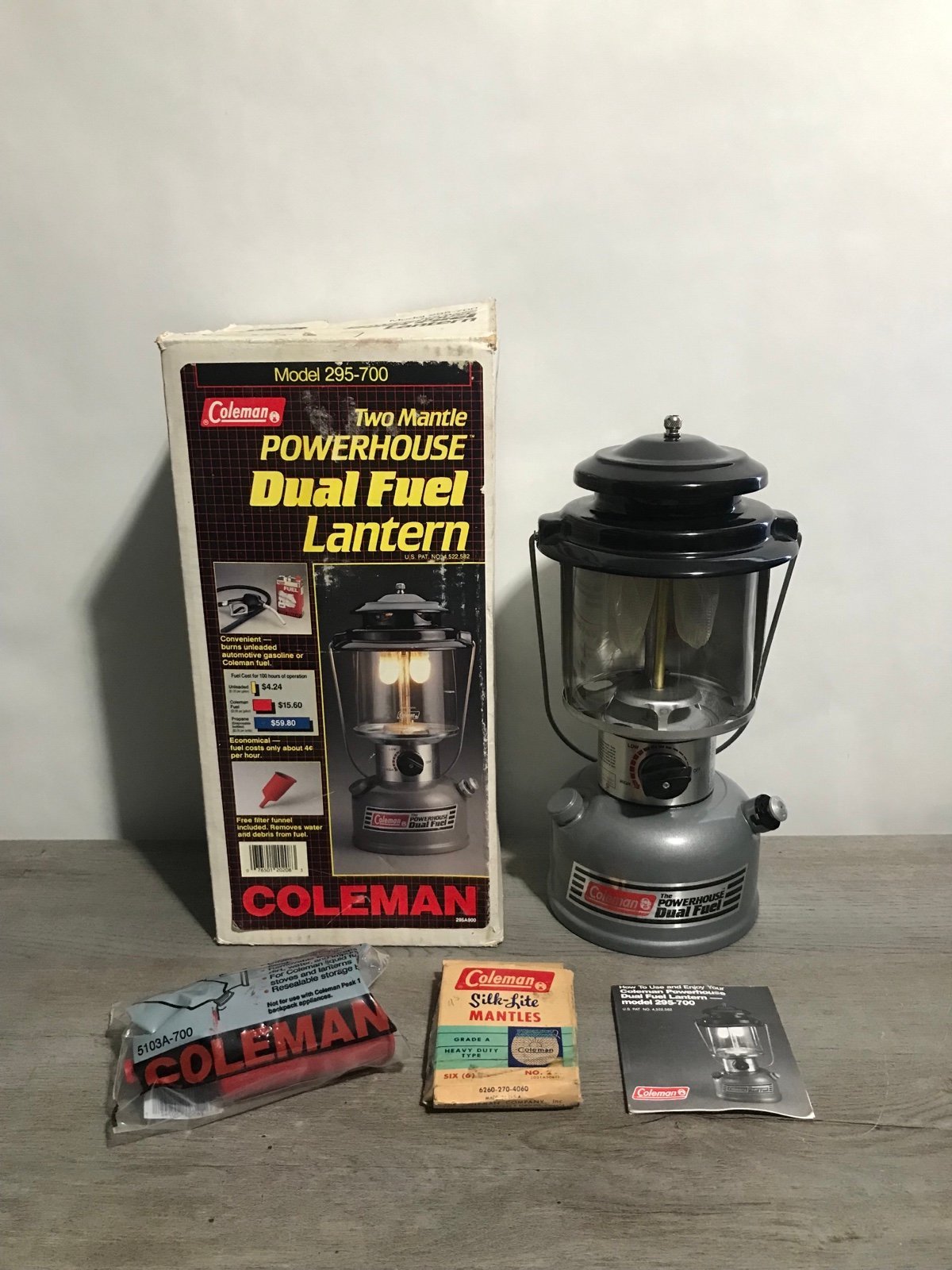 Coleman Powerhouse Unleaded 295 ランタン - メルカリ