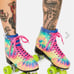 *NEW* Tie Dye Roller Skates COSMIC Retro 70s Hippie Skates