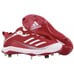 Men's Adidas Icon 6 Bounce Baseball Cleats, Red/White, Size 12.5, FV9354