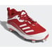 Men's Adidas Icon 6 Bounce Baseball Cleats, Red/White, Size 12.5, FV9354