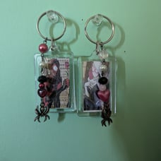 Spiderverse couples keychain