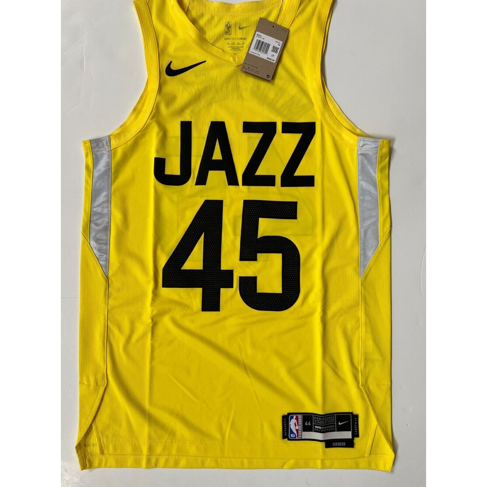 Nike Authentic Icon Jersey Donovan Mitchell Utah Jazz DV3767-729 Men’s M/44.