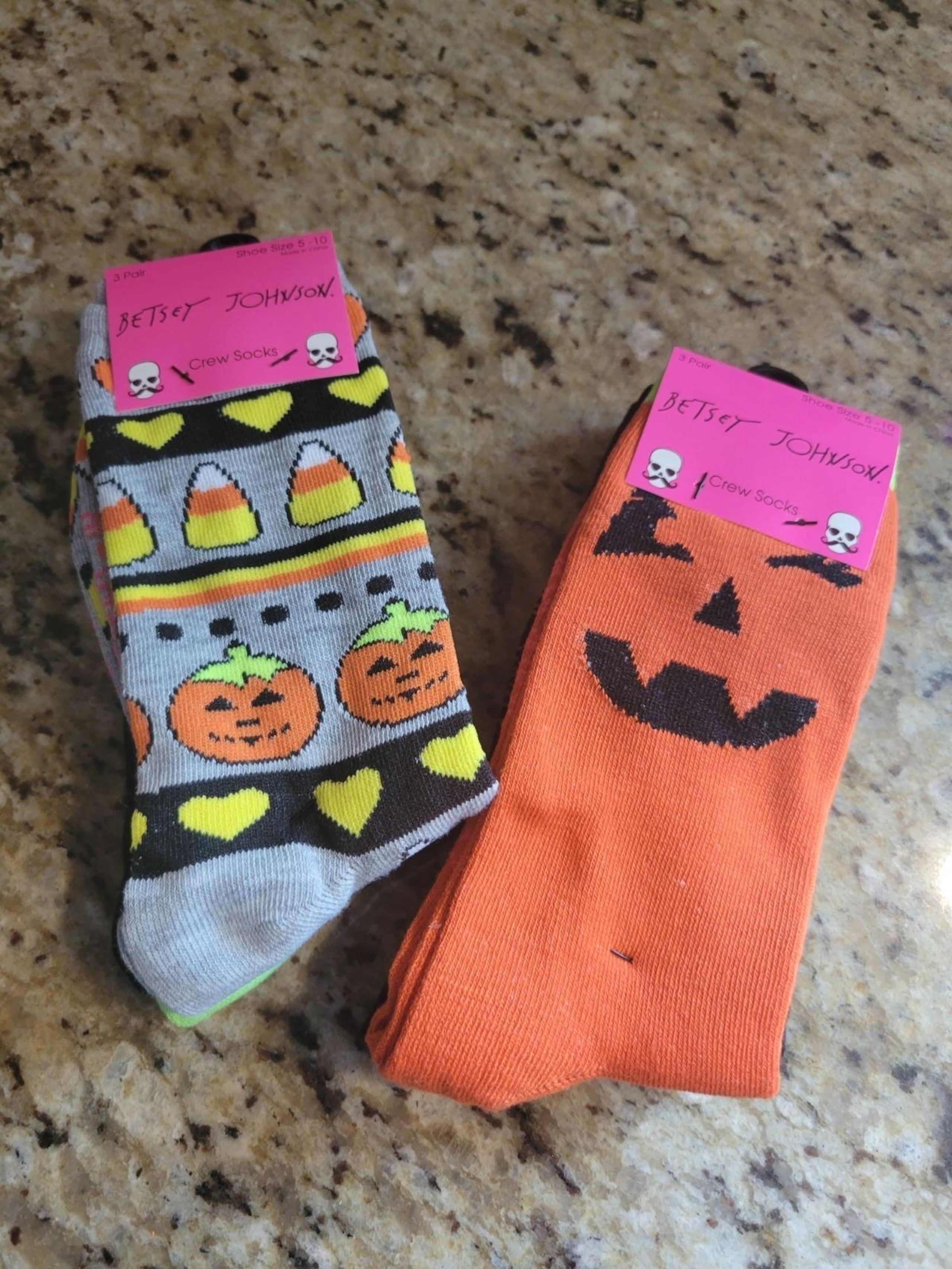 BetseyJohnson- Halloween Socks 6pairs