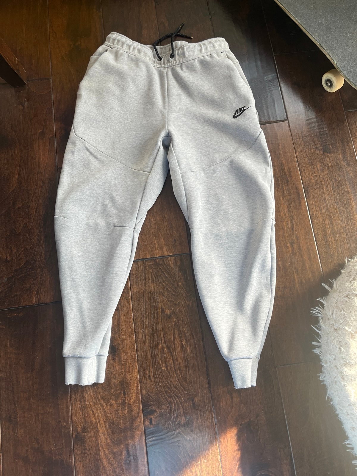 grey nike tech pants