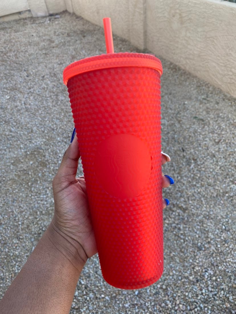 Red Studded Tumbler