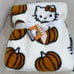 Hello Kitty Halloween Blanket Pumpkin