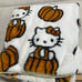 Hello Kitty Halloween Blanket Pumpkin