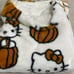 Hello Kitty Halloween Blanket Pumpkin