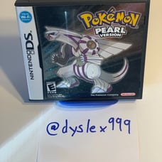 Pokémon Pearl Nintendo DS (Case & Manual Only) (No Game