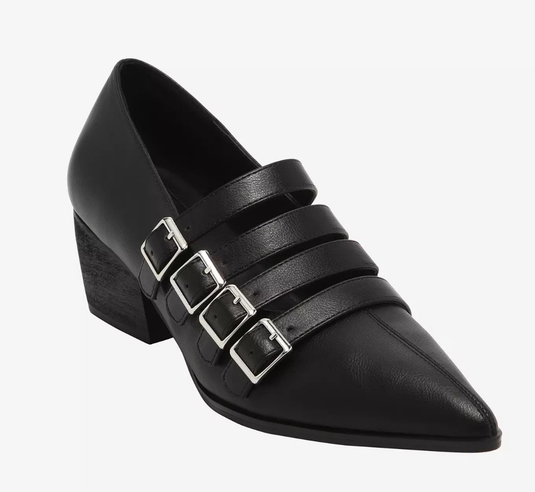Strange Cvlt Black Coven Heels