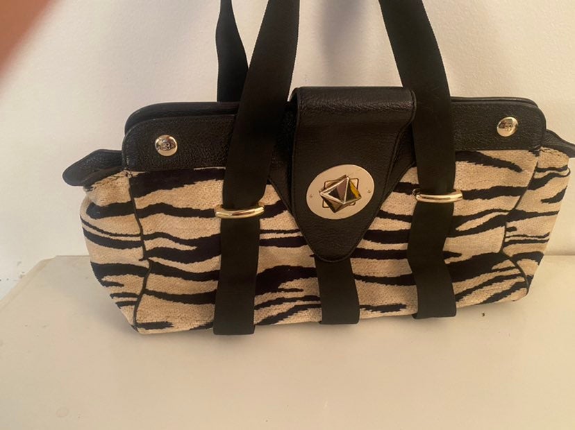 Kate Spade zebra print handbag