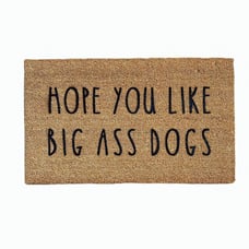 Custom front door mat