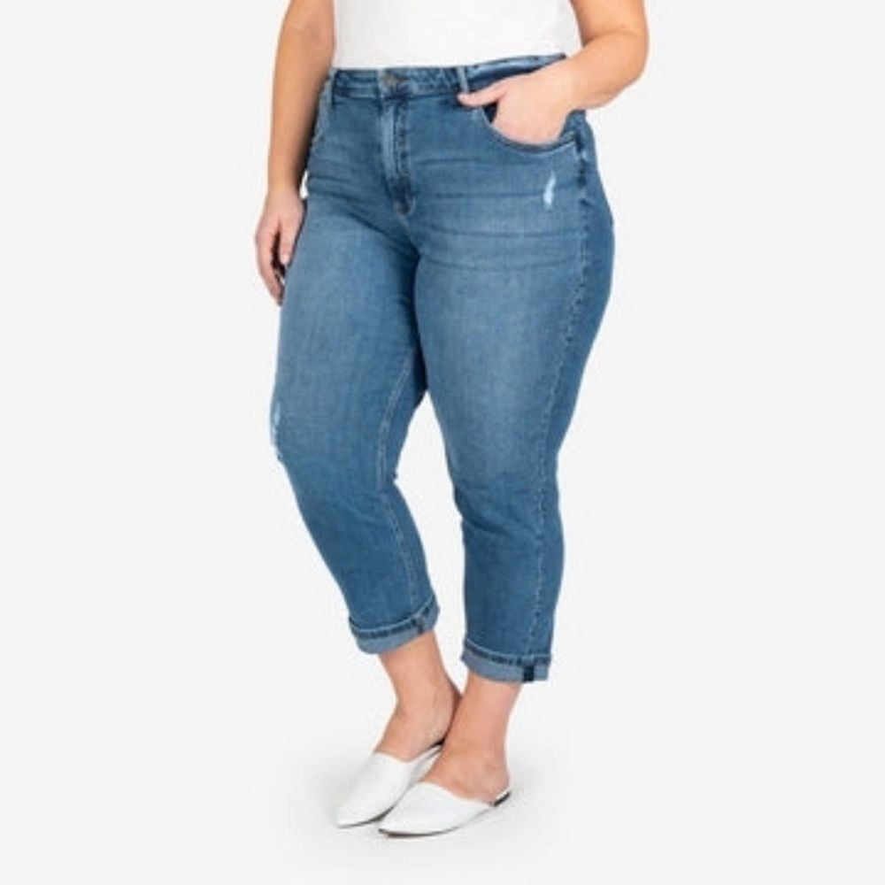 Stitch Fix Kut From The Kloth Rachael Mom Jeans In Blue Wash Size 22W