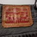 Levi’s Denim Jean Shorts Women’s W26” Light Blue Zip Fly Orange Tab
