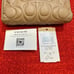 NWT coach medium compact wallet CM241