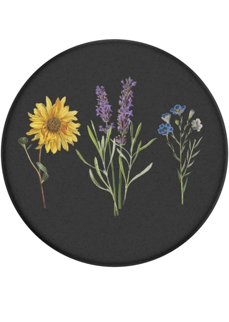 Floral popsocket