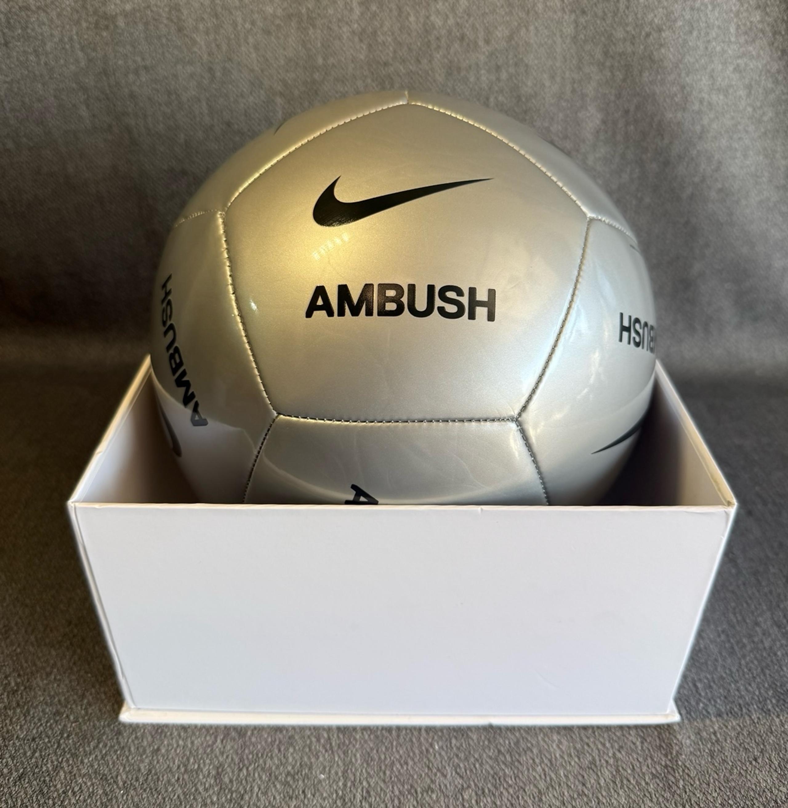 Brand New Nike x Ambush Silver Pitch Soccer Ball [FN1583-095] Size: 5