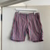 Onia Grey Striped Board Shorts