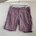 Onia Grey Striped Board Shorts