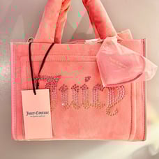 Juicy Couture pink spender tote