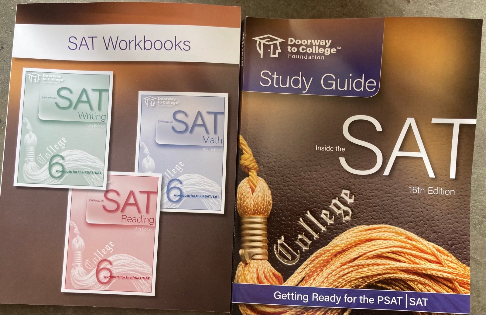 Brand new SAT Study Guide and Workbook