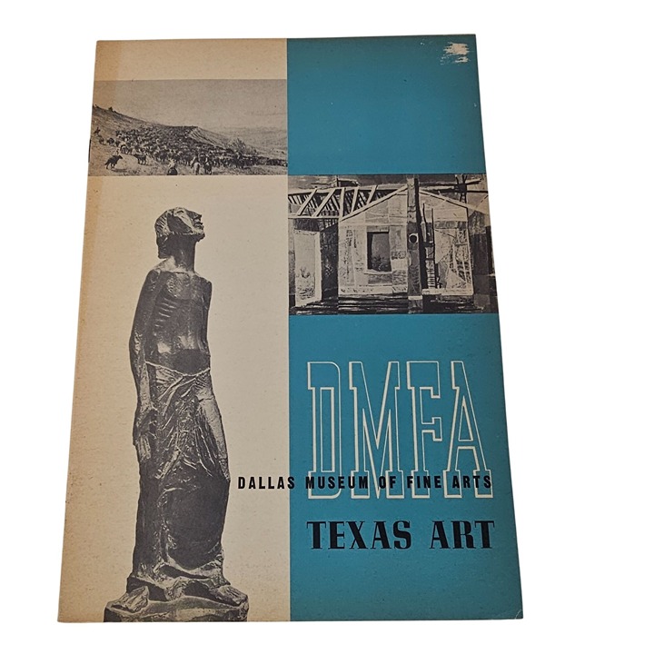 Texas Art Booklet Dallas Museum Of Fine Arts Vintage Collection Guide 1951-1952