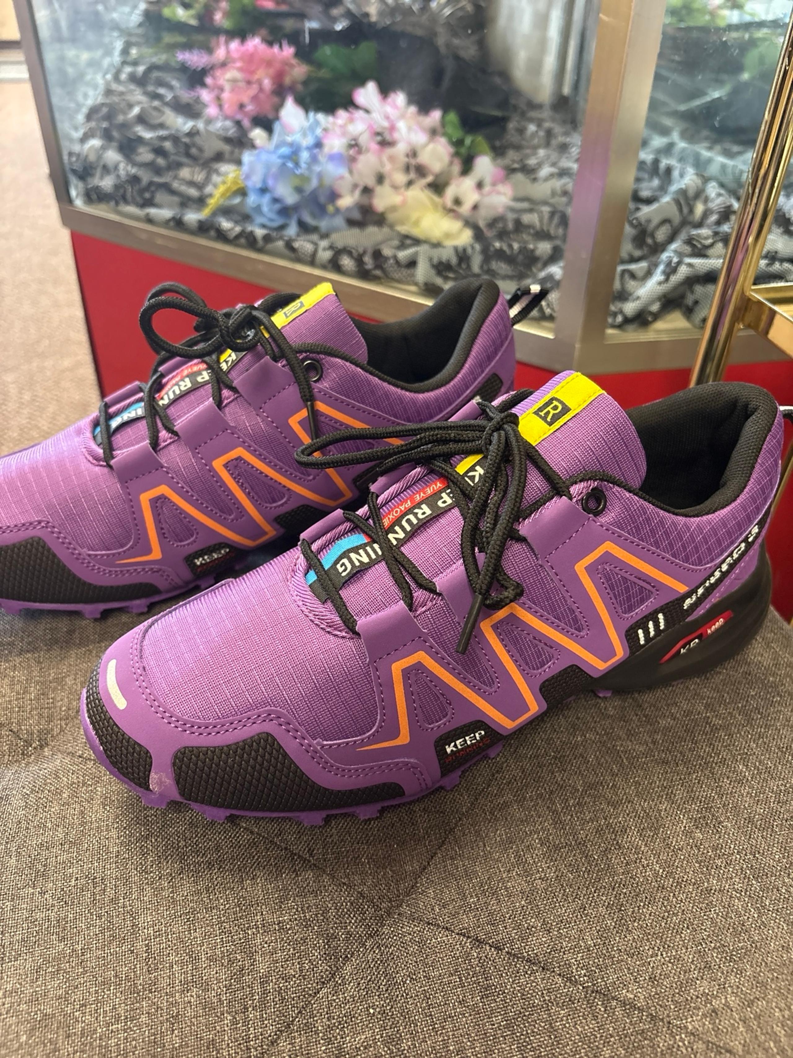 Keep Running KR Speed 3 Purple Sports Trainers Sneakers sz 41 US M7.5 W9.5 New