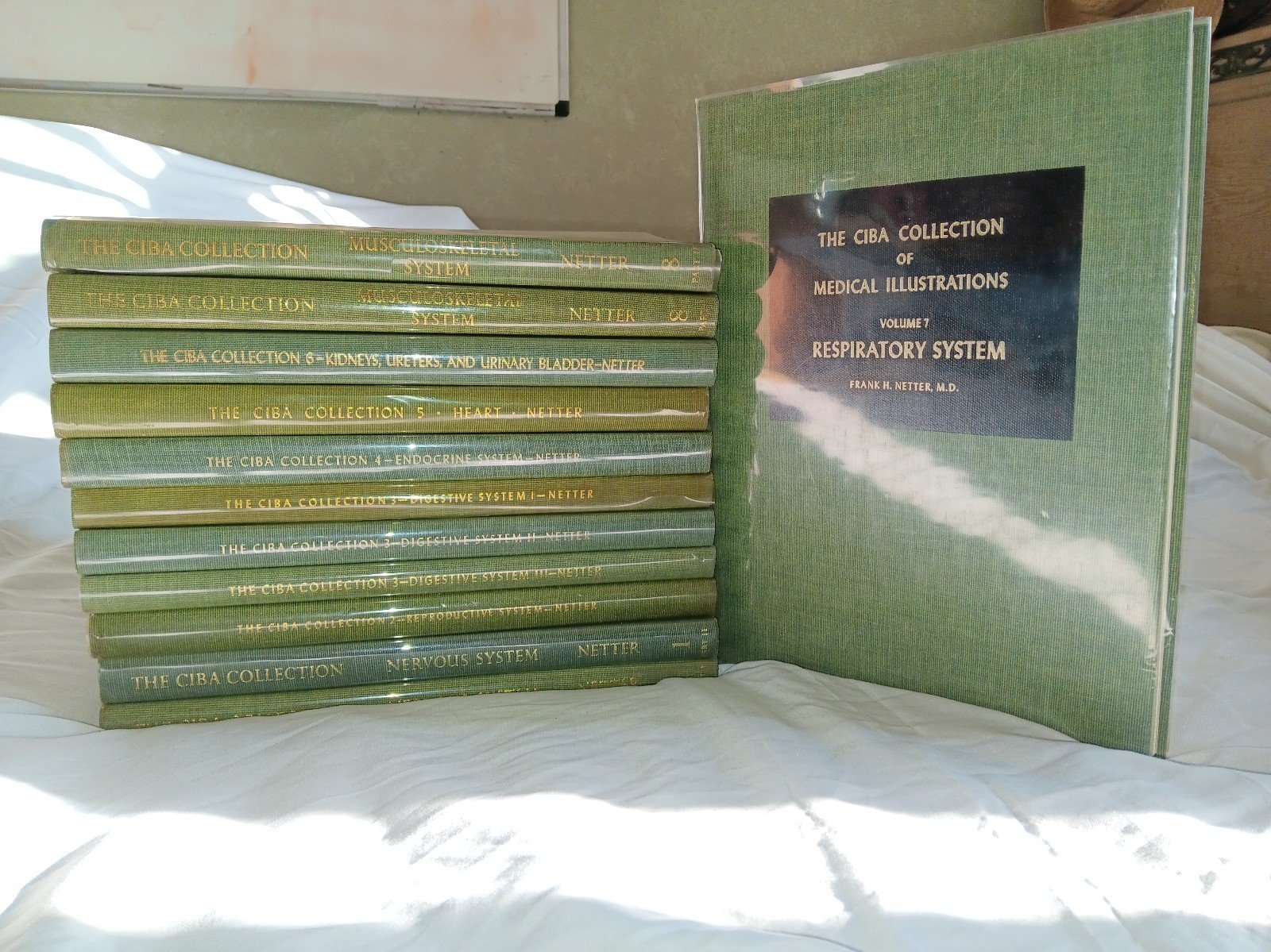 The CIBA Collection of Medical Illustrations Complete Set Of 12 Books 1970 Ed.