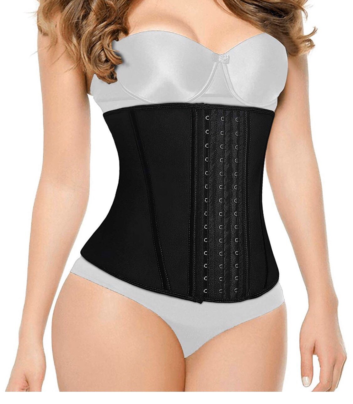 BLACK VEST LÁTEX WAIST TRAINER