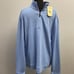 Tommy Bahama Sweater Men's L Light Blue Casual 1/4 Zip Sweatshirt Pullover NWT