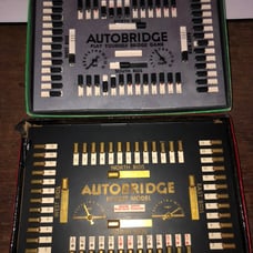 Two vintage bridge games