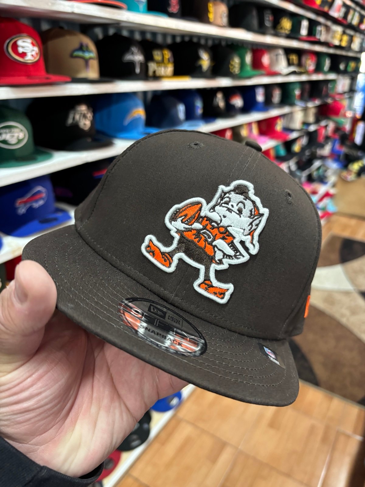 Cleveland Browns NFL New Era 9Fifty Adjustable SnapBack Hat