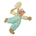 Vintage Soft Wall Hanging | HANDMADE TEDDY BEAR & UMBRELLA