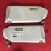 Honda Pilot Grey Left Right Sun Visor Set Pair 03-08 Mirrors Lights OEM