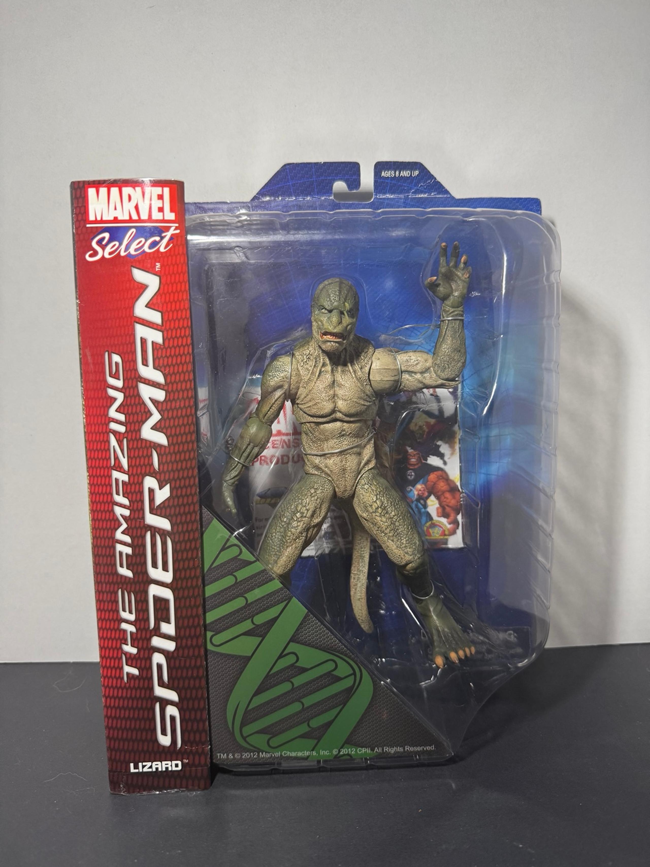 Diamond Toys Marvel Select The Amazing Spiderman The Lizard  Action Figure