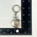 Solid Pewter Onion Keyring Keychain Metal Worry Stone Artisan Handmade Unique