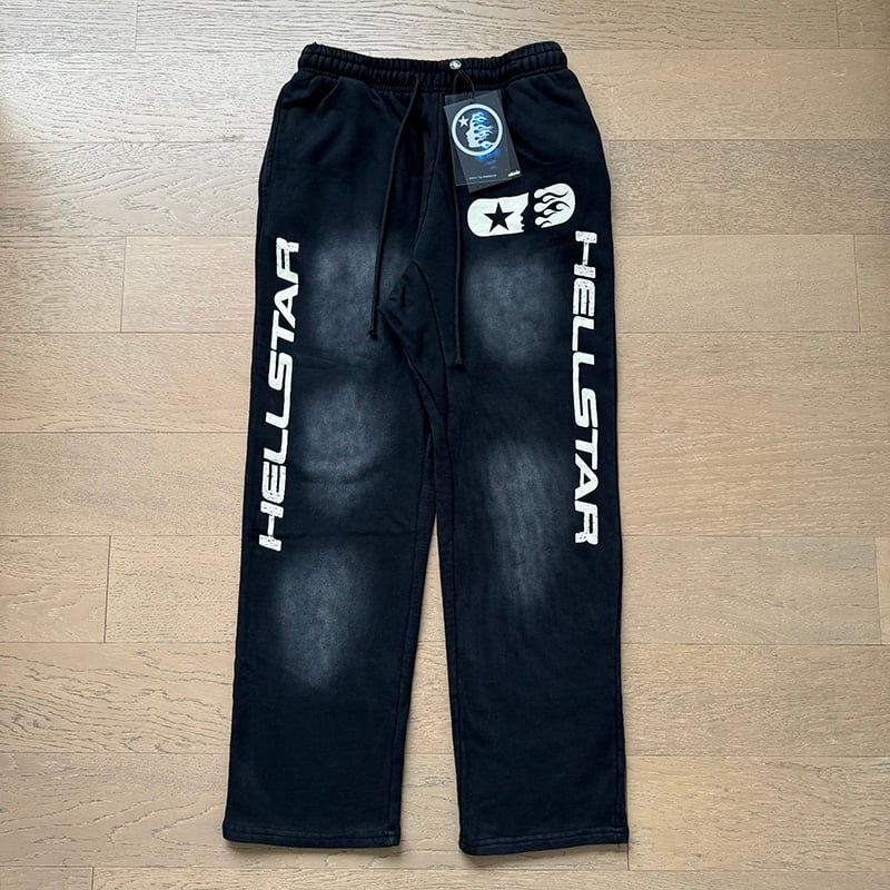 Hellstar Logo Print Sweatpants