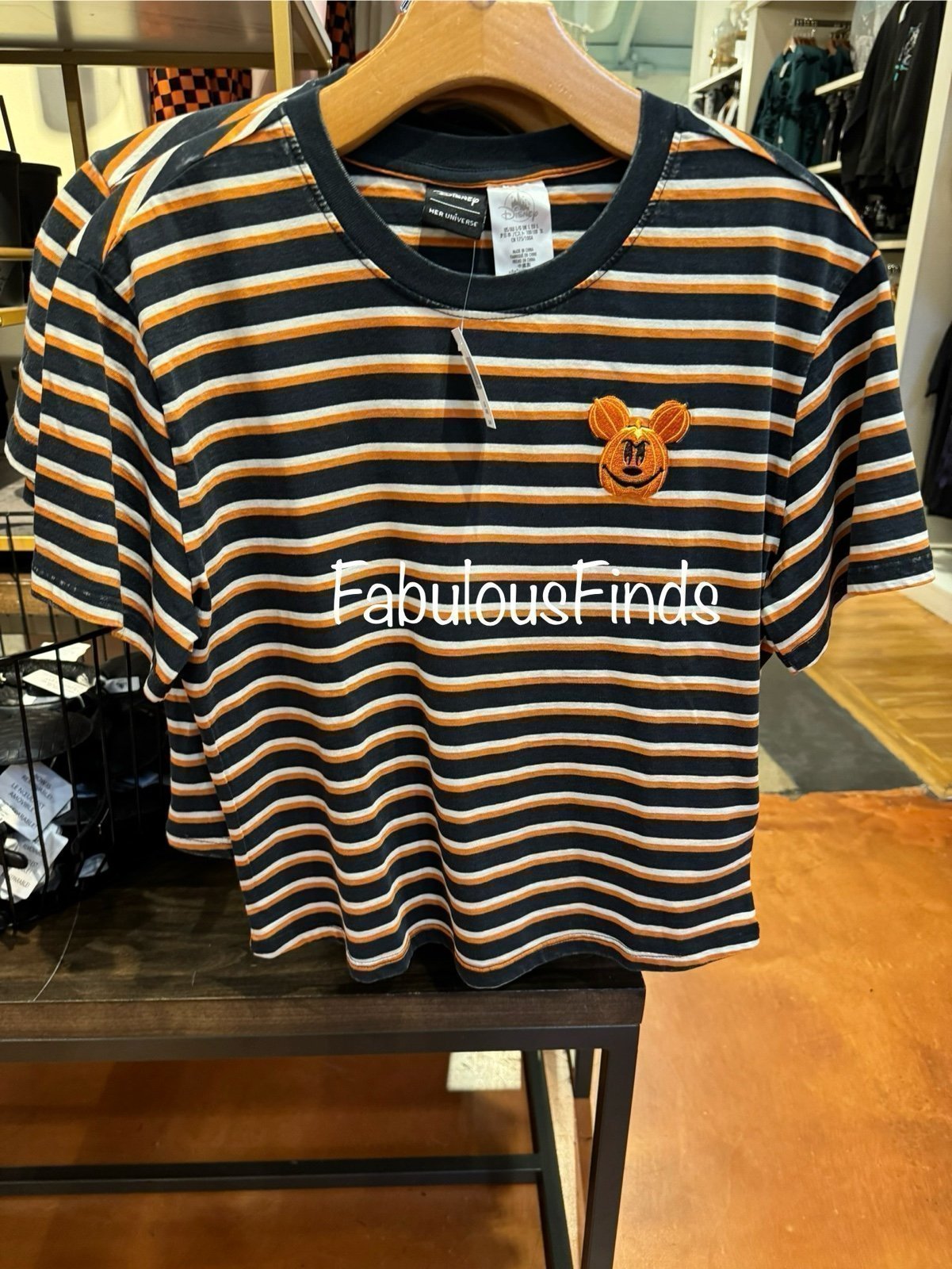 Disney Parks 2024 Mickey Mouse Jack-O'-Lantern T-Shirt