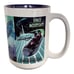 Walt Disney World Parks Poster Art Attractions Tomorrowland Ceramic Coffee Mug