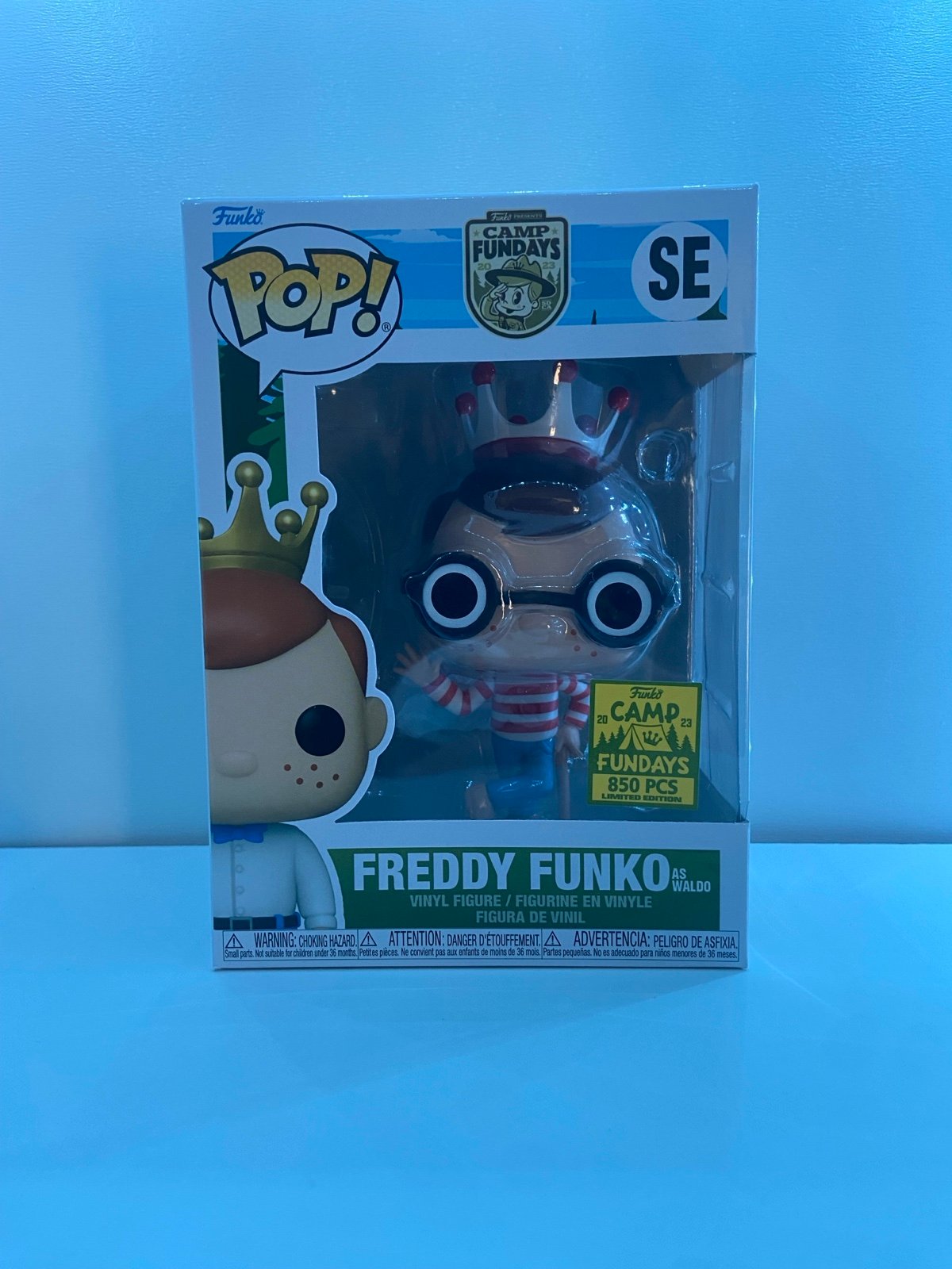 Freddy Funko as Waldo LE850 SDCC Fundays